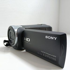 Sony hdr-cx240 Camcorder video camera**tested ok** w/Battery